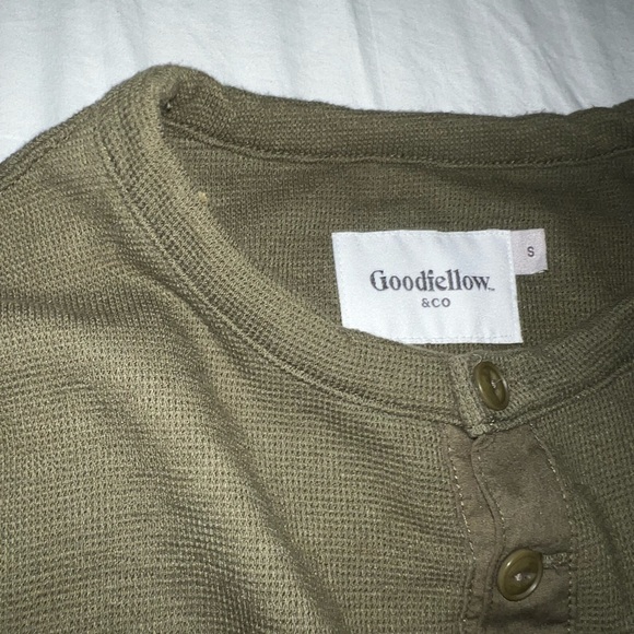 Forest Green Goodfellow Long Sleeve Size S - Picture 3 of 3
